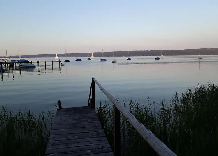 Apartmán Geraeumige Ferienwohnung In Bierdorf Am Ammersee